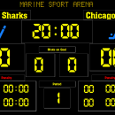 Eguasoft Hockey Scoreboard screenshot