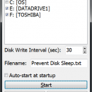 Prevent Disk Sleep screenshot