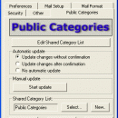 Public Categories for Outlook screenshot