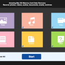 Amazing Mac SD Memory Card Data Recovery screenshot