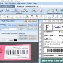 Post Office Barcode Labels Maker screenshot