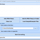 JPG To WebP Converter Software screenshot