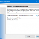 Replace Attachments with Links screenshot