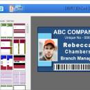 Excel Identity Badges Printing Software screenshot