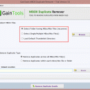 GainTools MBOX Duplicate Remover screenshot