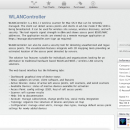 WLANController Client for Mac OS X screenshot