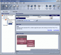 AllWebMenus LITE screenshot