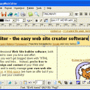 Easy Web Editor website creator screenshot
