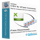Softaken CSV to VCard Converter screenshot