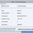 Mac Pen Drive Recovery screenshot