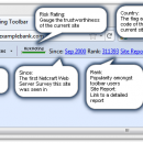 Netcraft Toolbar screenshot