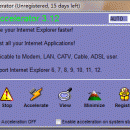 IE Accelerator screenshot