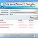 Pale Moon Password Decryptor screenshot