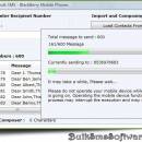 SMS Software Blackberry Mobile screenshot