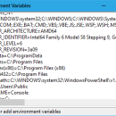 EnvarList screenshot