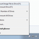 gBurner Virtual Drive screenshot