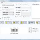 Barcode Label Design Application screenshot