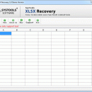 XLSX Recovery Tool screenshot
