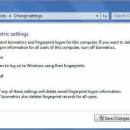 Marco Biométrico de Windows screenshot