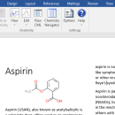 Chemistry Add-in for Word screenshot