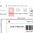 Access Code 39 Barcode Generator screenshot