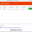 Office 365 Import Tool screenshot