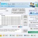 Bulk SMS for Blackberry Mobile screenshot