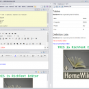 HomeWiki screenshot