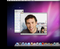 iChat AV screenshot