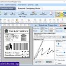 Post Office and Bank Barcode Software screenshot