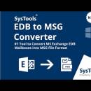 SysTools Exchange EDB to MSG Converter screenshot