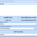 AMR To MP3 Converter Software screenshot