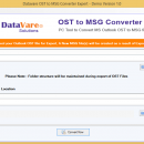DataVare OST to MSG Converter Expert screenshot