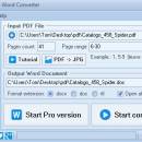 FM Free PDF To Word Converter screenshot