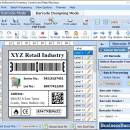 Retail Barcodes Designing Software screenshot