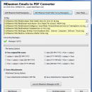 MDaemon to PDF Converter screenshot