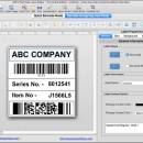 Mac OS X Barcode Generating Software screenshot