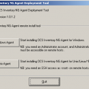 OCS Inventory NG Agent Deployment Tool screenshot