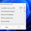 ClearStandbyMemoryScheduler screenshot