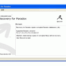 Recovery for Paradox screenshot