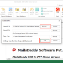 MailsDaddy EDB to PST Converter screenshot