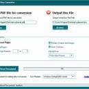 Free PDF to Word Converter screenshot