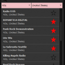 Radiolix radio player screenshot