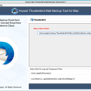 Aryson Thunderbird Backup Tool for Mac screenshot