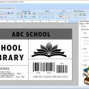 Library Barcode Label Software screenshot