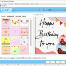 Bulk Birthday Cards Printing Application screenshot