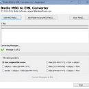 Convert Outlook MSG to EML screenshot