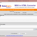 Datavare MSG to HTML Converter screenshot