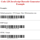 JavaScript Linear 2D Generator screenshot