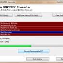 Batch DOC to PDF Converter screenshot